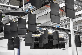 ferag.Skyfall: Das einzigartige Hängefördersystem 