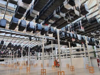 Former spinning mill becomes a distribution centre of superlatives