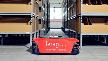 Development partnership for intelligent vehicles: Ferag and Quicktron